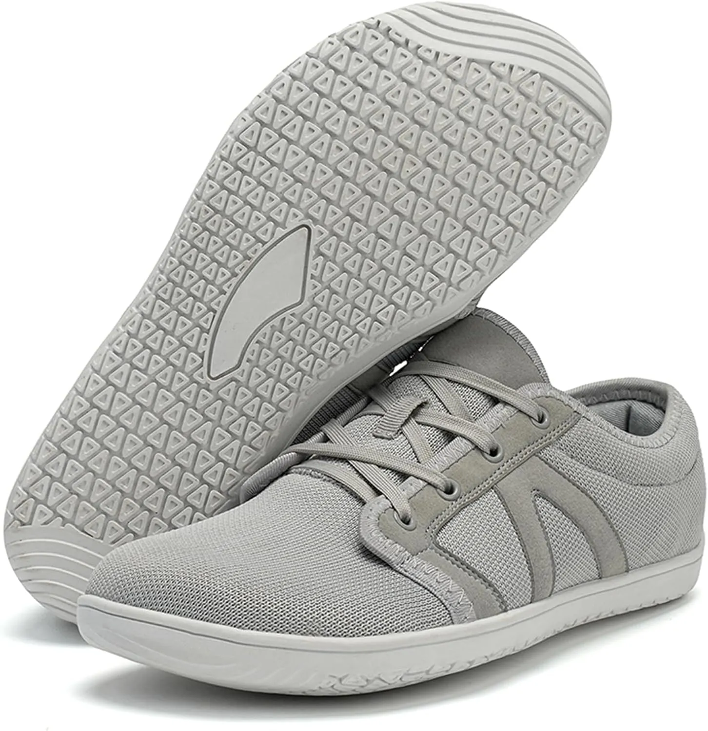FLIOZY Men's Fashion Wide Minimalist Barefoot Casual Walking Lace Up Shoes Trail Runner Sneakers