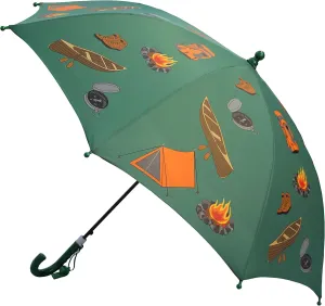 Foxfire for Kids Solid Pattern Umbrella Green Camping Tent Hiking Canoe