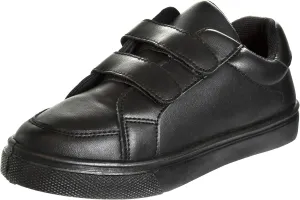 French Toast Boys Girls Strap Shoes - Athletic Casual Dress School Uniform Oxford Canvas Tennis Sneakers (Toddler/Little Kid/Big Kid)