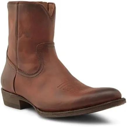 Frye Austin Inside Zip Men's - Stylish, Durable Leather Footwear with Cushioned Insole for Comfort and Side Zipper Access Western Boots
