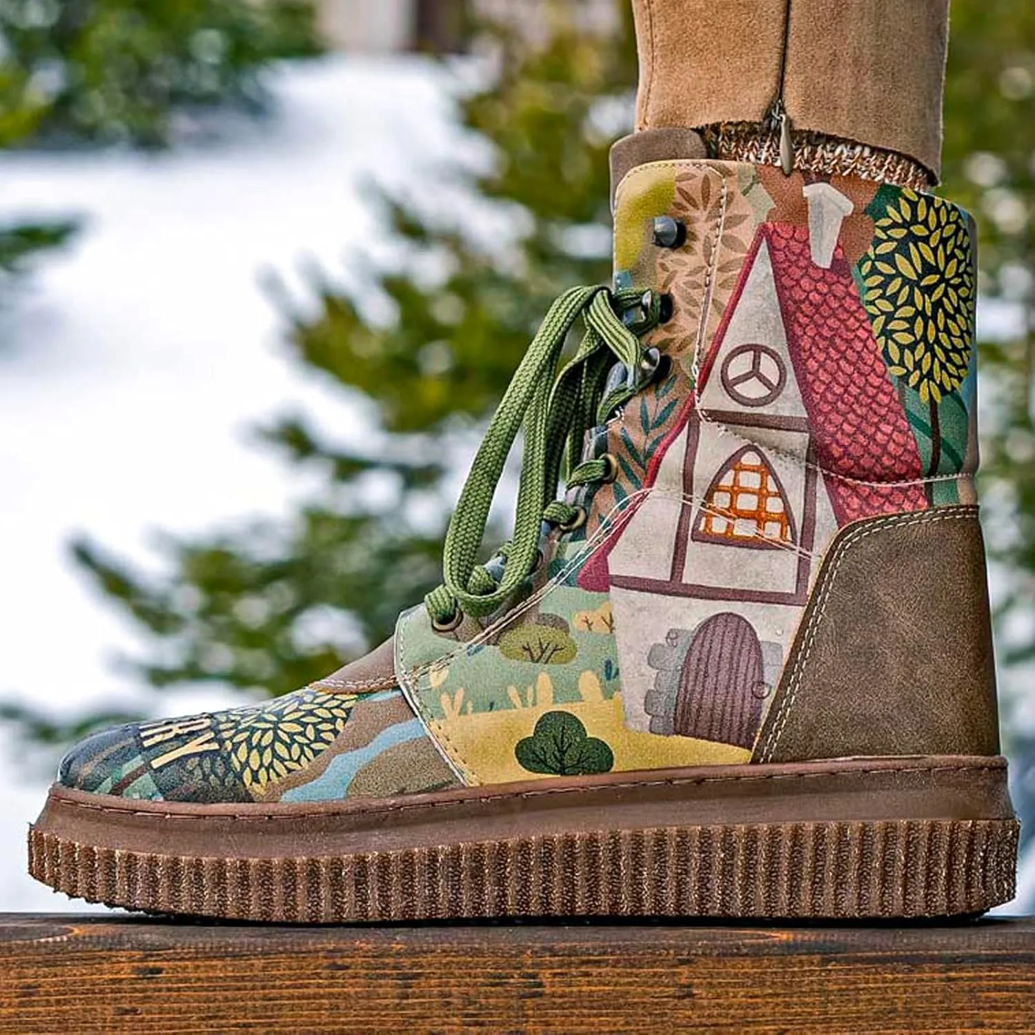 Future Boots for Women - Vegan Leather and Handmade Platform Boots for Women