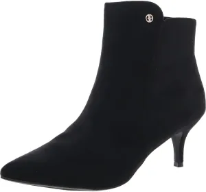 Giani Bernini Womens Carminee Solid Faux Suede Ankle Boots