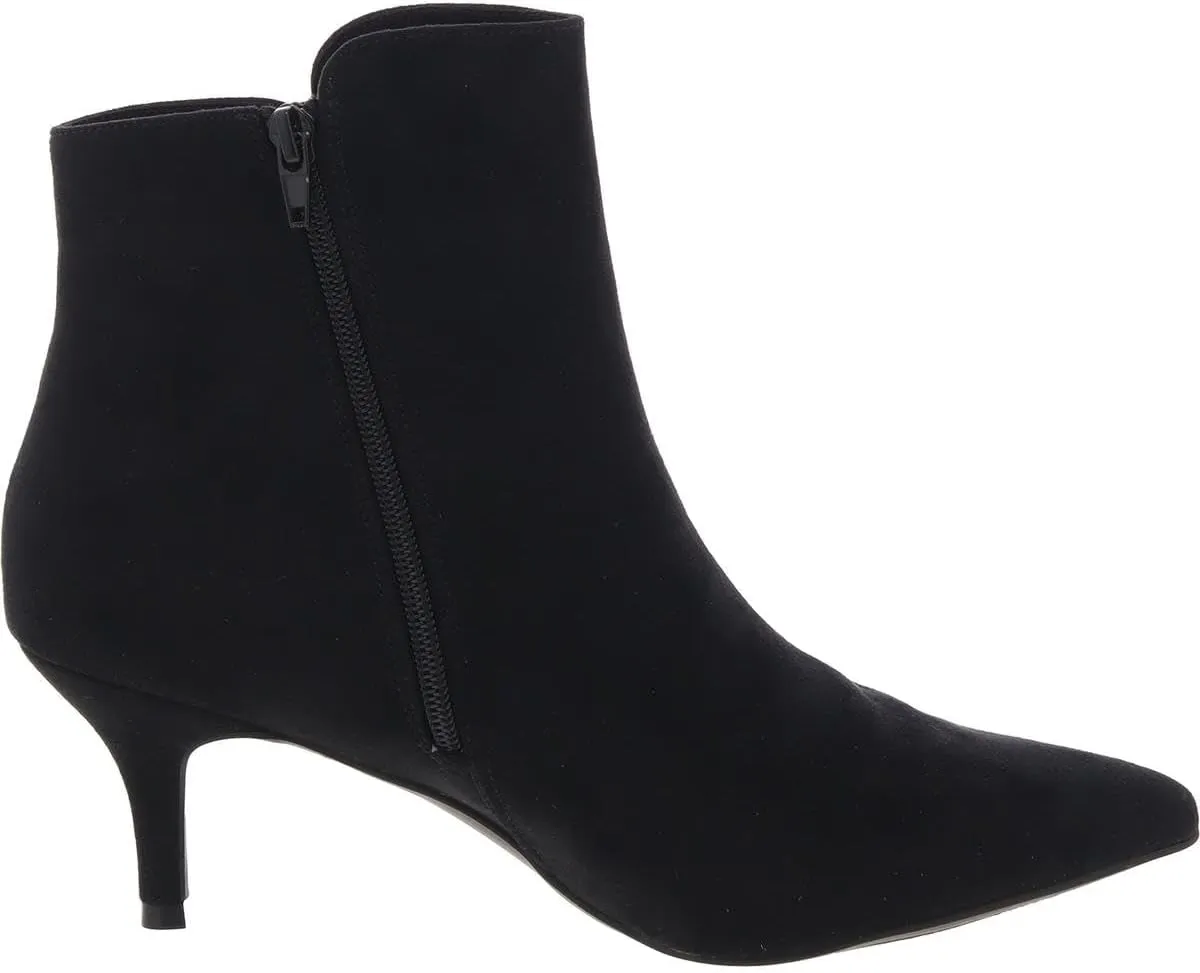 Giani Bernini Womens Carminee Solid Faux Suede Ankle Boots