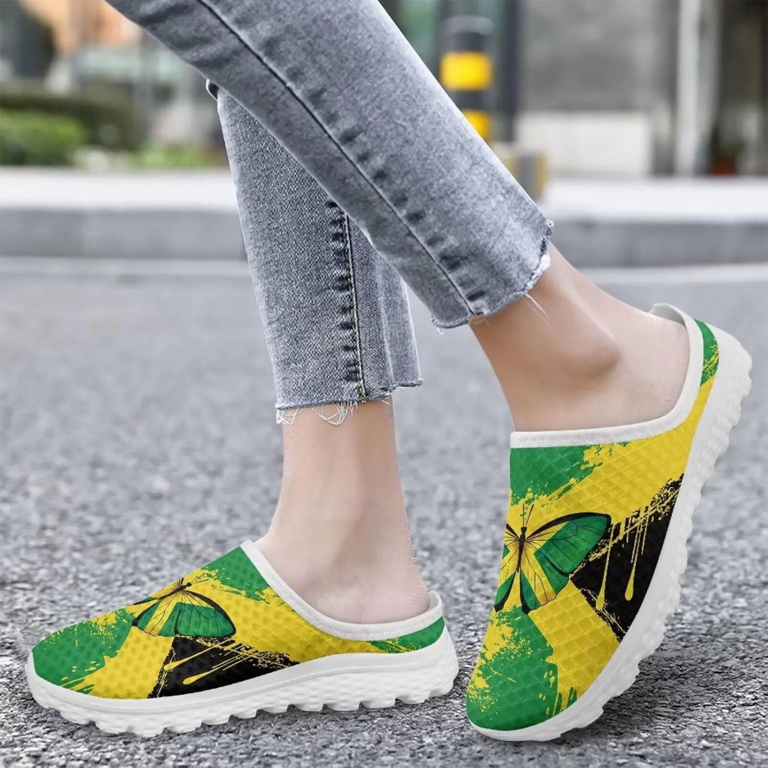 GOSTONG Slip-On Mule Clog for Women Comfortable Mules Shoes Breathable Non Slip Backless Slide Loafers for Walking Work Size 6-13.5