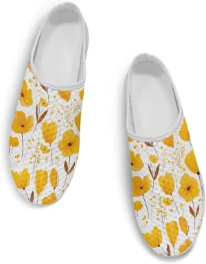 GOSTONG Slip-On Mules & Clogs for Women Light Open Back Shoes Comfort Walking Shoes Breathable Non Slip House Slippers Size 6-13.5