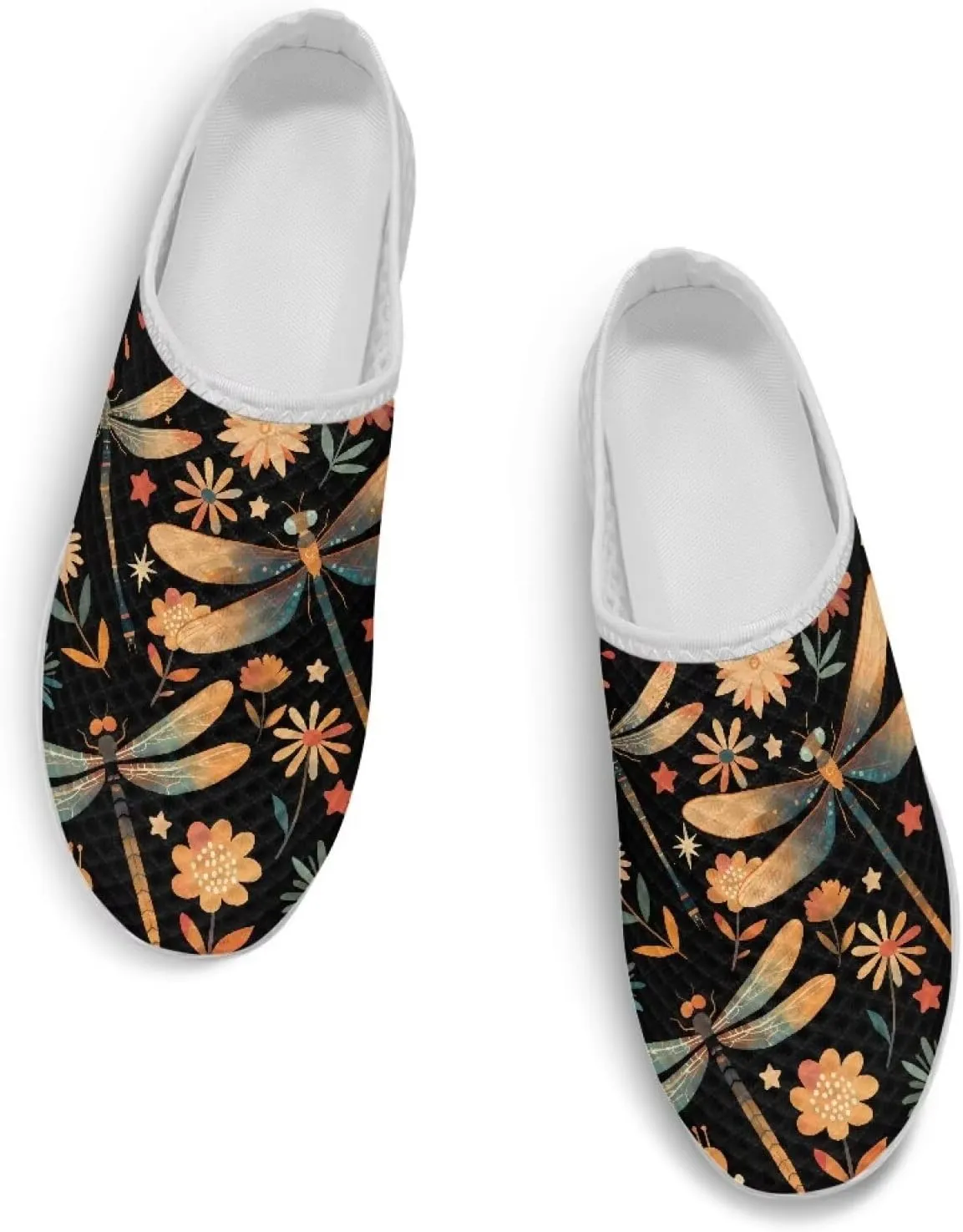 GOSTONG Slip-On Mules & Clogs for Women Light Open Back Shoes Comfort Walking Shoes Breathable Non Slip House Slippers Size 6-13.5