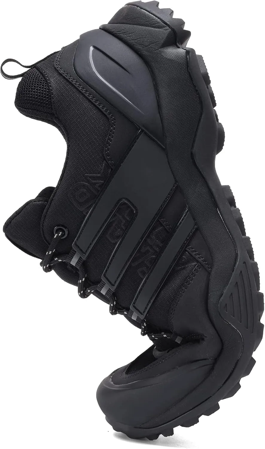 Grand Attack Men's Waterproof Hiking Shoes Trekking Backpacking Non Slip Work Shoes Low-Cut Comfortable Trail-Running Travel Sneakers