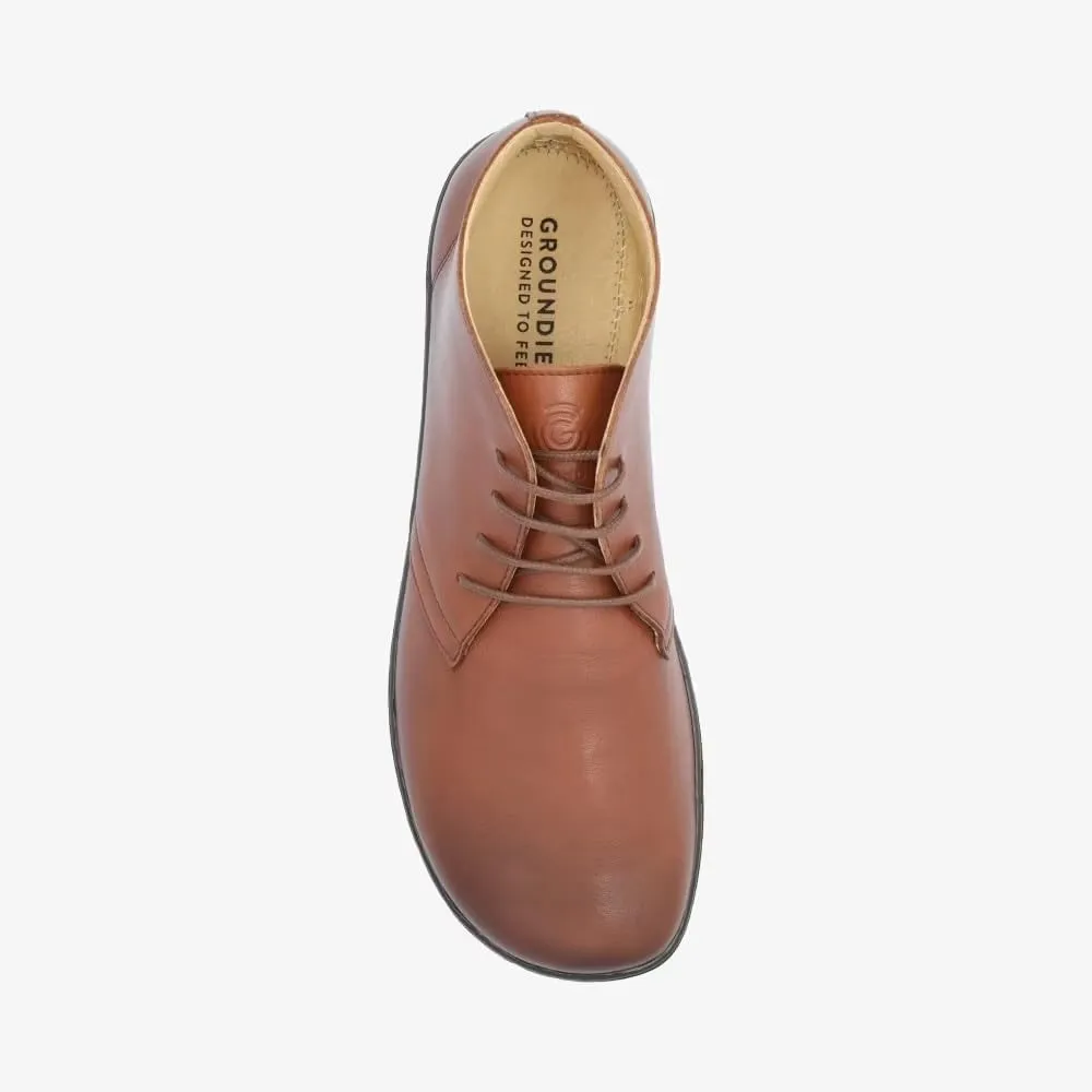 GROUNDIES Milano Men's Leather Boots - Stylish, Durable Footwear for Everyday Comfort and Versatile Wear