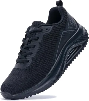 Gyeice Women's Walking Shoes Arch Support Orthotic Breathable Tennis Sneakers for Plantar Fasciitis Pain Relief US 5.5-11