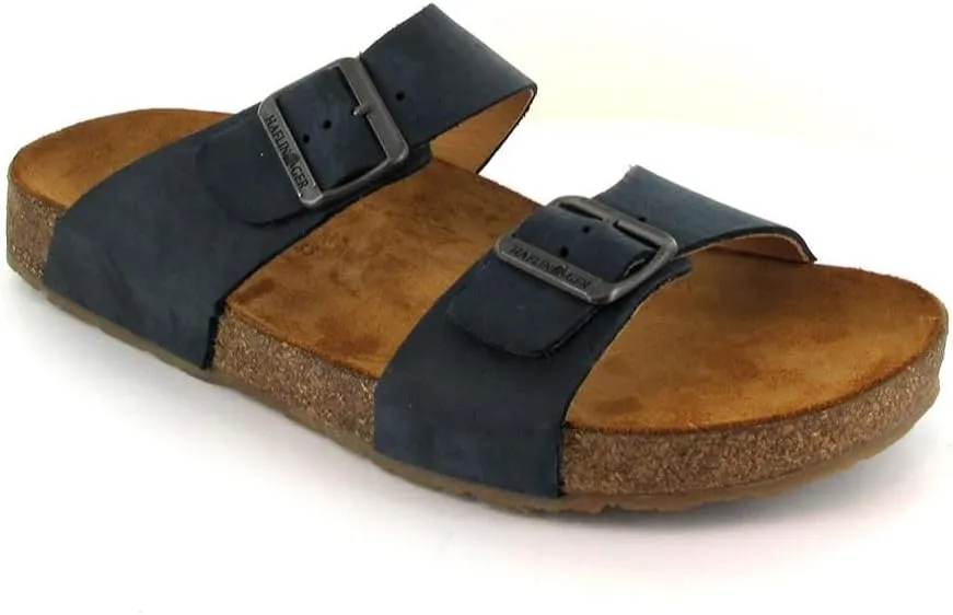 HAFLINGER Unisex Summer Genuine Leather Non-Slip Andrea Mule Sandals