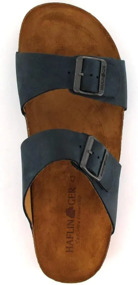 HAFLINGER Unisex Summer Genuine Leather Non-Slip Andrea Mule Sandals