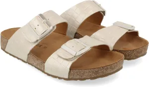 HAFLINGER Unisex Summer Genuine Leather Non-Slip Andrea Mule Sandals