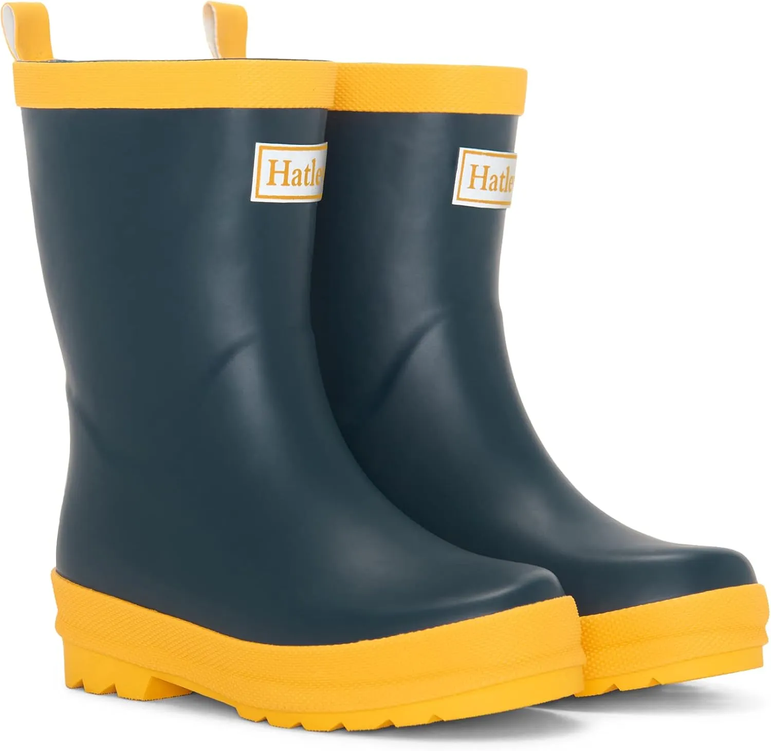 Hatley Unisex-Child Solid Rain Boots