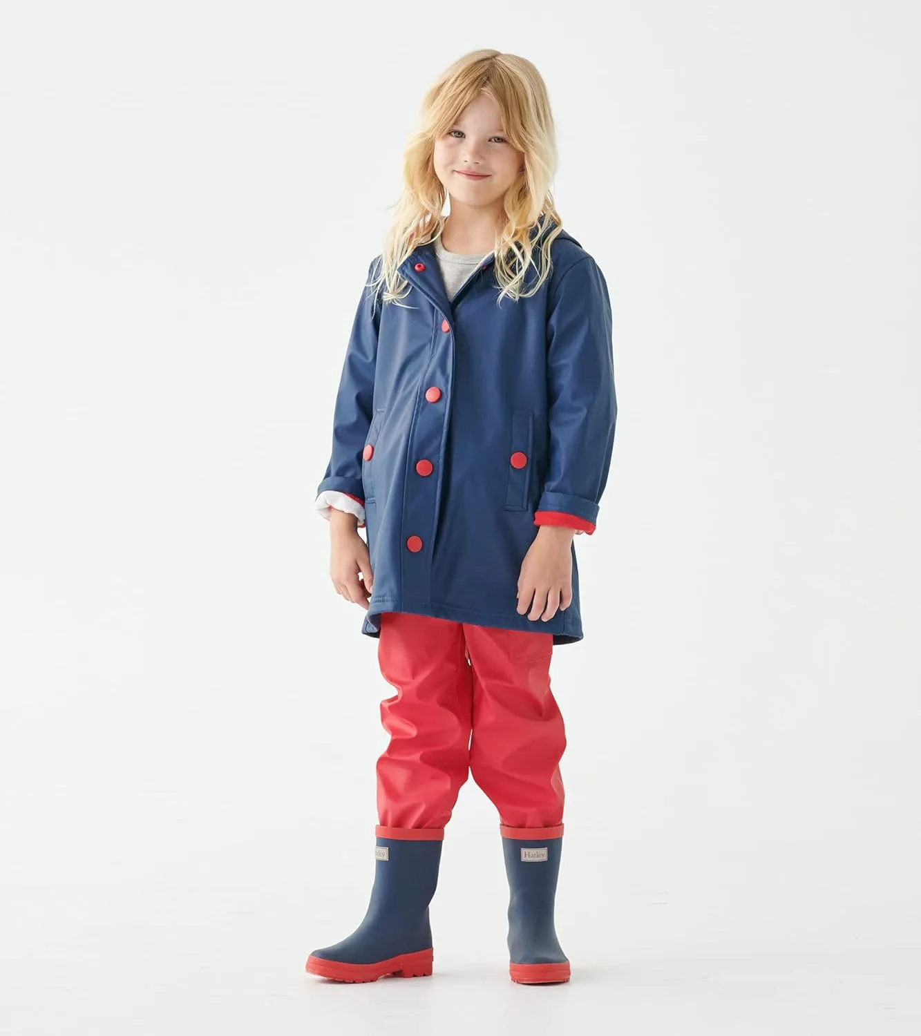 Hatley Unisex-Child Solid Rain Boots