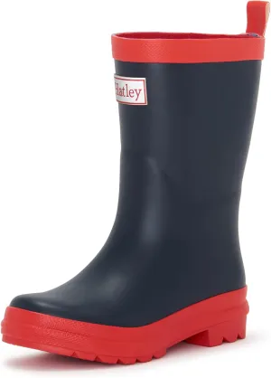 Hatley Unisex-Child Solid Rain Boots