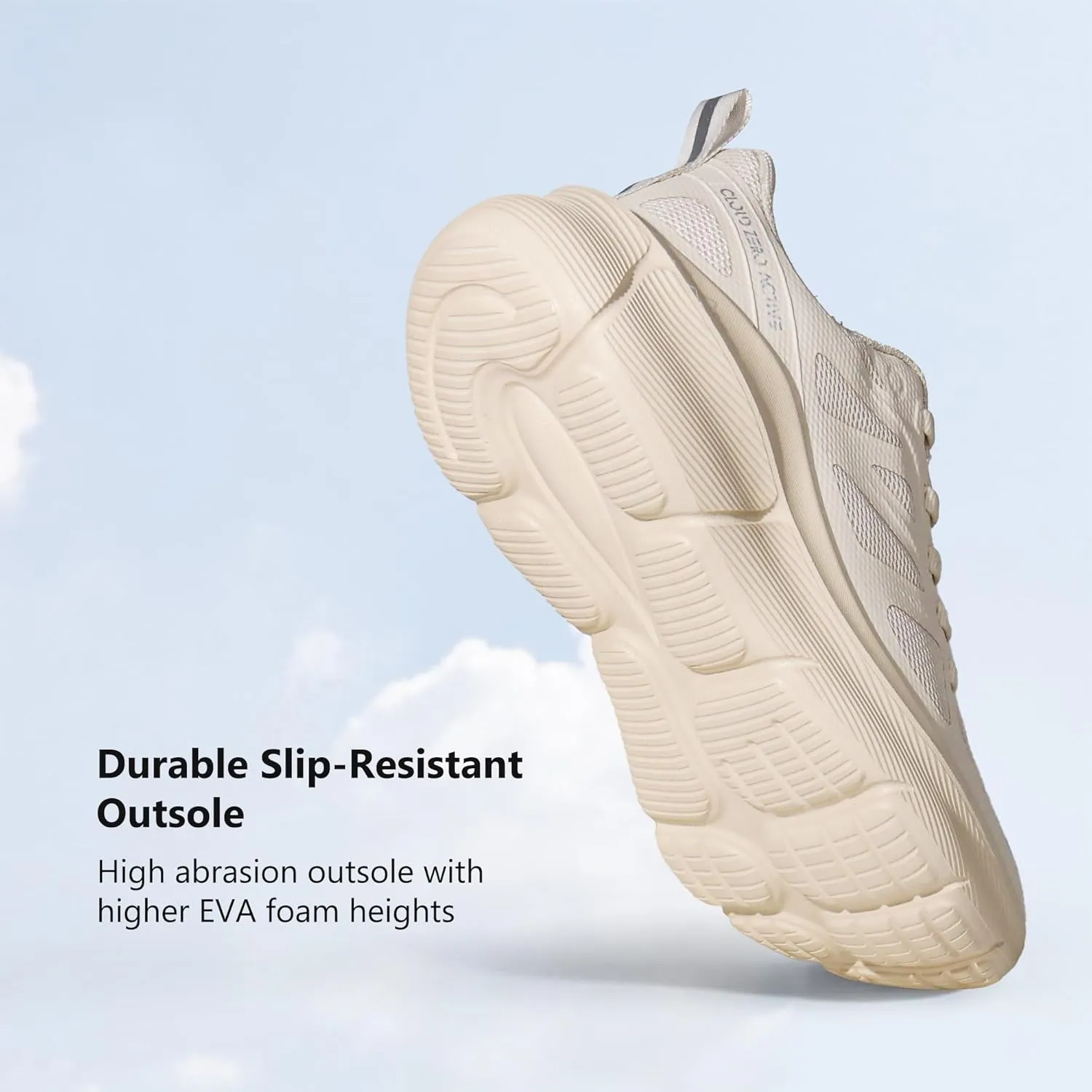 Hawkwell Women's Cloud Zero Active Walking Tennis Cushion Running Shoes Breathable Athletic Gym Workout Jogging Sports Sneakers Non Slip Medical Work Shoes