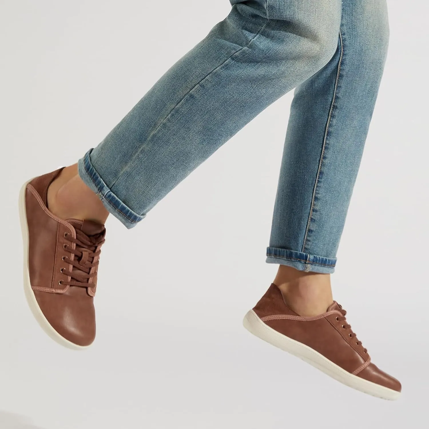 HEEZ Mens Wide Toe Barefoot Shoes 2 in 1 Slip on Mules and Breathable Sneakers for Men Lace Up Comfortable Walking Shoes