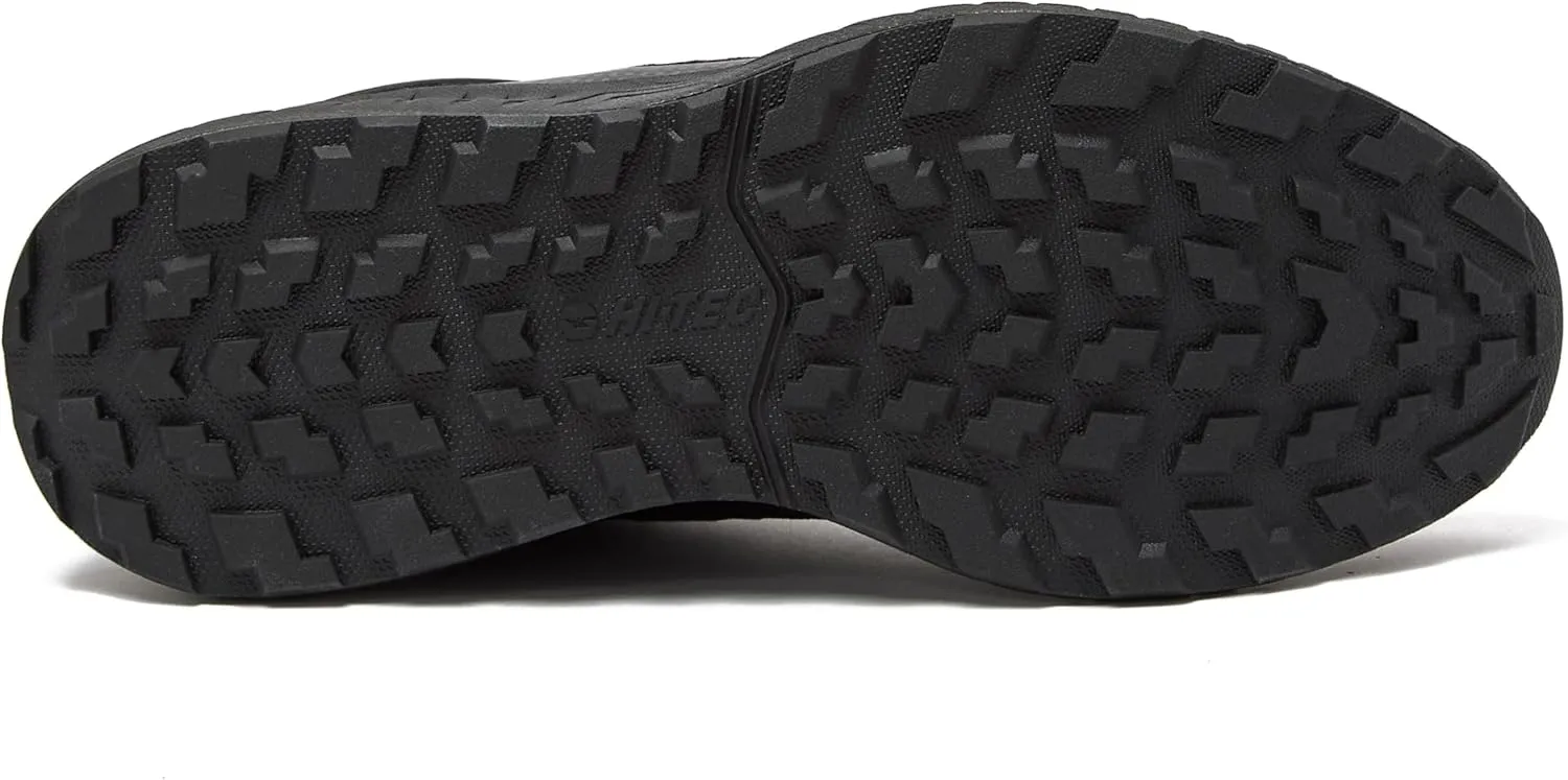 HI-TEC Avalon Trail Running Shoes for Men, Lightweight Breathable Mens Hiking Sneakers or Athletic Walking Shoes for Men, Black, Grey or Green, Size 7-14 Men Shoes