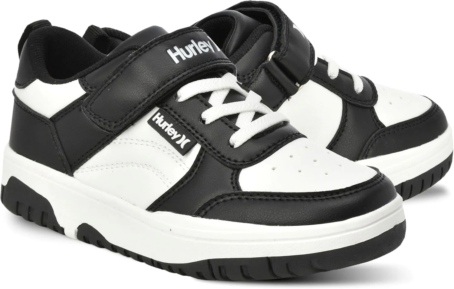 Hurley Kids Sneaker Rexx with Adjustable Strap, Perfect for Any Activity, All Comfort and Support - Boys and Girls