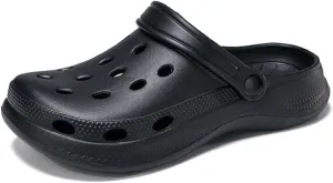 HYDLONGR Men's Women's Lightweight Breathable Garden Sandals Quick-Drying Beach Slippers Non-Slip Mules Clogs Shoes