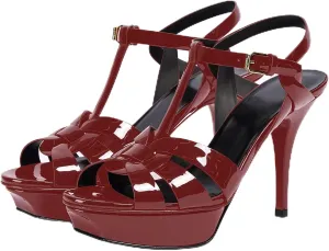 iadore Women Sexy Platform High Heel Sandals Fashion Round Toe with T Straps Buckle Shoes Comfortable Summer Sandals Size 5-12 US
