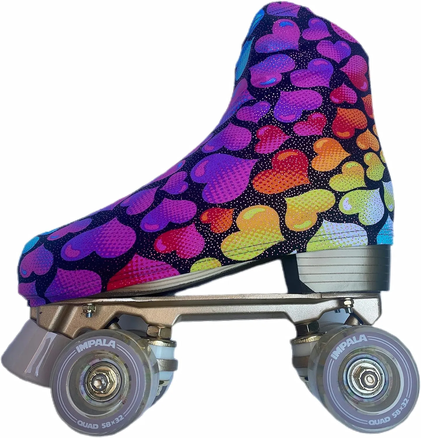 Ice Fire 1 Pair Skate Boot Covers | Durable Boot Protector for Ice/Figure/Roller Skate | Universal Size | Skating Accessory