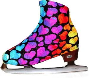 Ice Fire 1 Pair Skate Boot Covers | Durable Boot Protector for Ice/Figure/Roller Skate | Universal Size | Skating Accessory