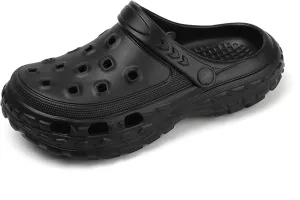 ihinzry Kids Cute Clogs Toddler Gardener Shoes Summer Mules Clog Slip on tyre Sandals Outdoor Slippers