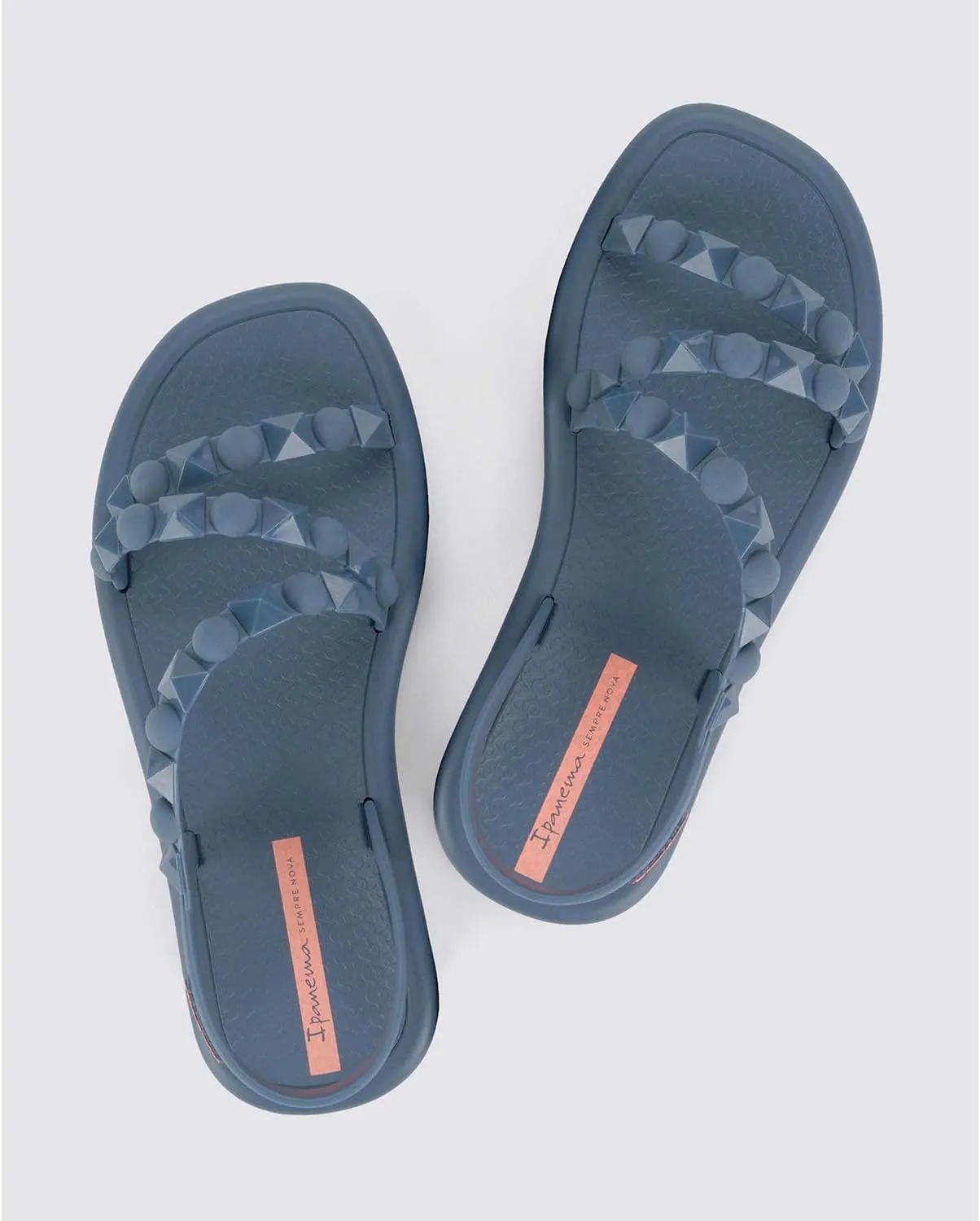 Ipanema Meu Sol Flatform Womens Sandals - Studded Sandals for Women, Flat Sandals, Strappy Sandals, Comfy Dressy Women Sandals, Summer Dress Sandals w/Backstrap, Easy Clean