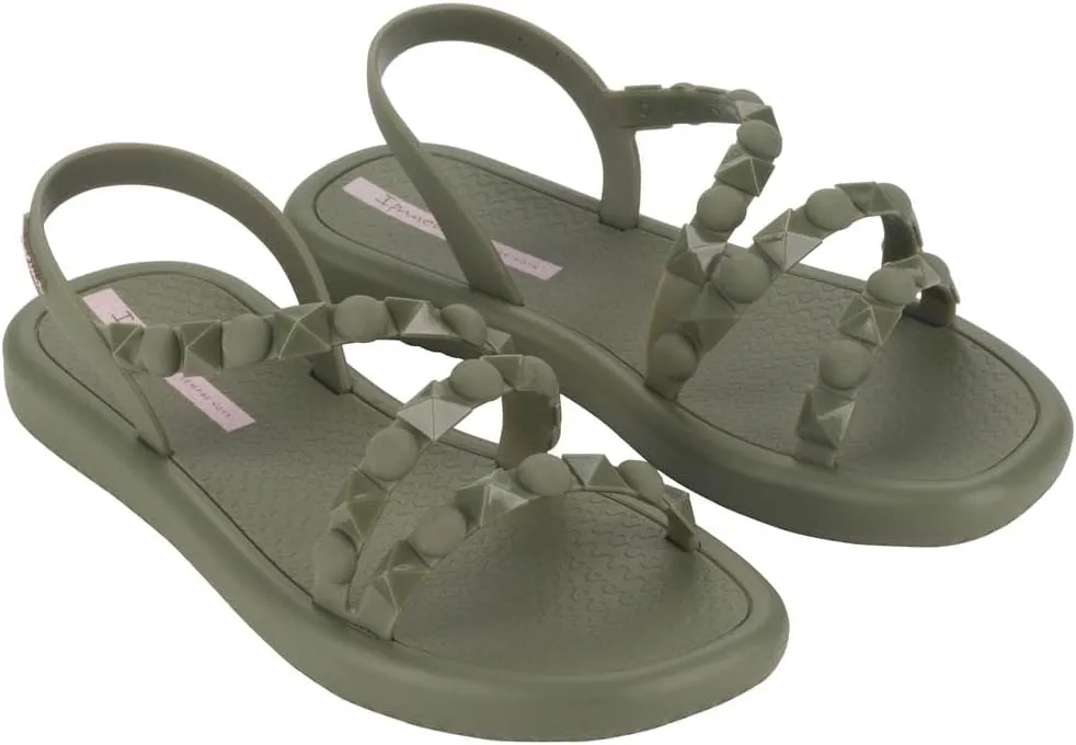 Ipanema Meu Sol Flatform Womens Sandals - Studded Sandals for Women, Flat Sandals, Strappy Sandals, Comfy Dressy Women Sandals, Summer Dress Sandals w/Backstrap, Easy Clean