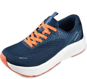 JACKSHIBO Wide Toe Box Shoes for Men Arch Support Shoes Wide Width Sneakers for Running Walking Athletic Tennis Orthopedic Plantar Fasciitis Workout with Thick Cushioned Zero Drop Sole