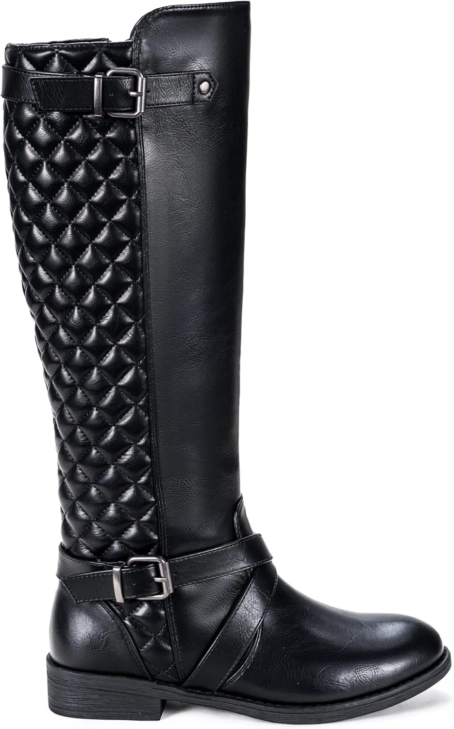 Jeossy Women's Knee High Riding Tall Boots, Comfortable with Metal Buckle and Zipper Boots with Wide Calf