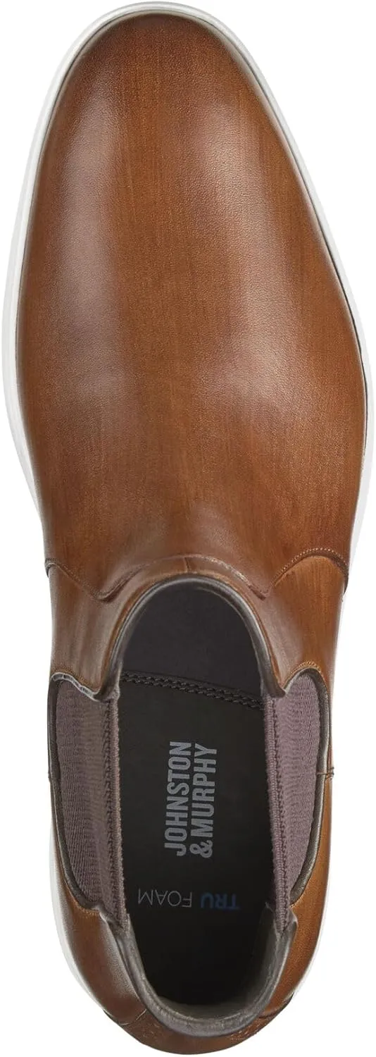 Johnston & Murphy Brody Chelsea Boots for Men – Casual & Dress Leather Shoes for Men for Work & Daily Wear