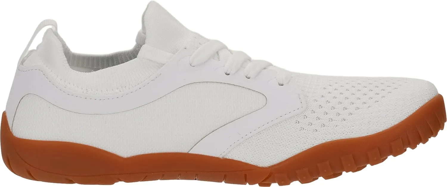 Joomra Women's Wide Minimalist Barefoot Shoes | Wide Toe Box Fashion Sneakers | Zero Drop Grippy Sole