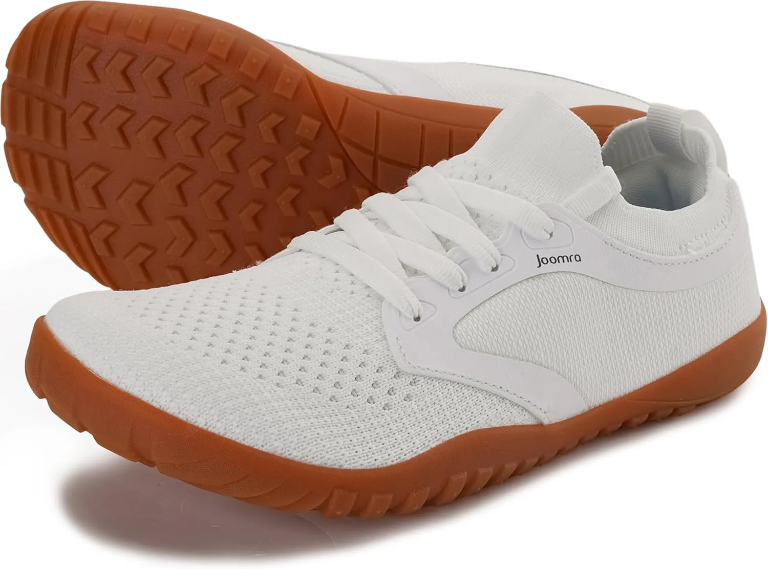 Joomra Women's Wide Minimalist Barefoot Shoes | Wide Toe Box Fashion Sneakers | Zero Drop Grippy Sole