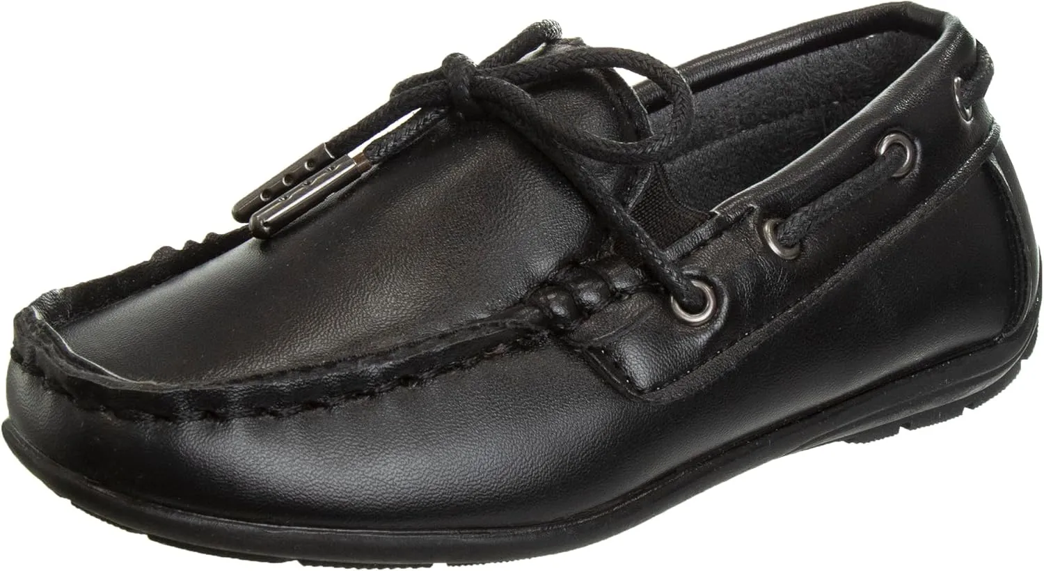 Josmo Boys Moccasin Driving Loafers - Casual Dress Penny Slip On Boat Shoes (Toddlers - Little Kids - Big Kids)