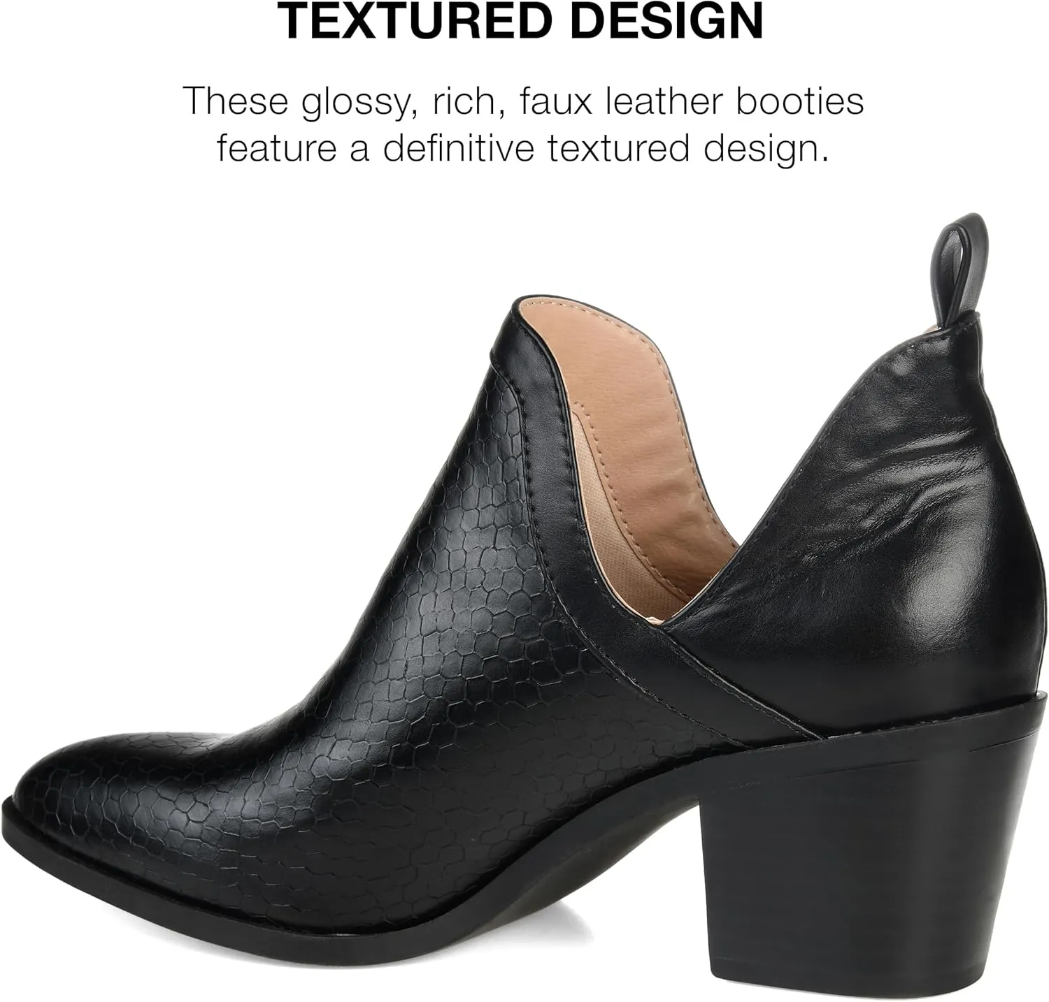 Journee Collection Women's Terri Ankle Boots and Booties