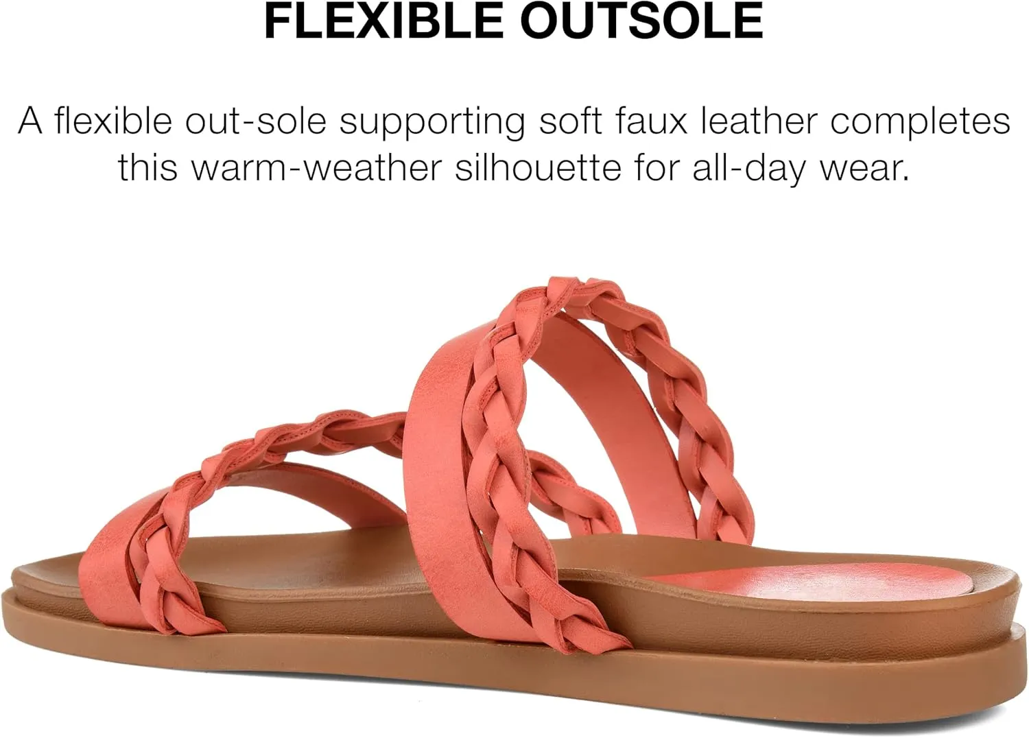 Journee Women's Colette Flat Sandals