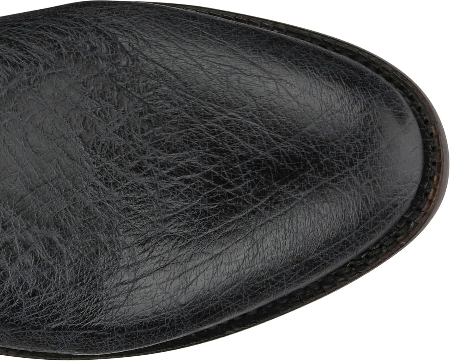 Justin Stinson 10" Smooth Ostrich Roper Men's Western Boots, Premium Exotic Leather, Durable Construction, Stylish Design