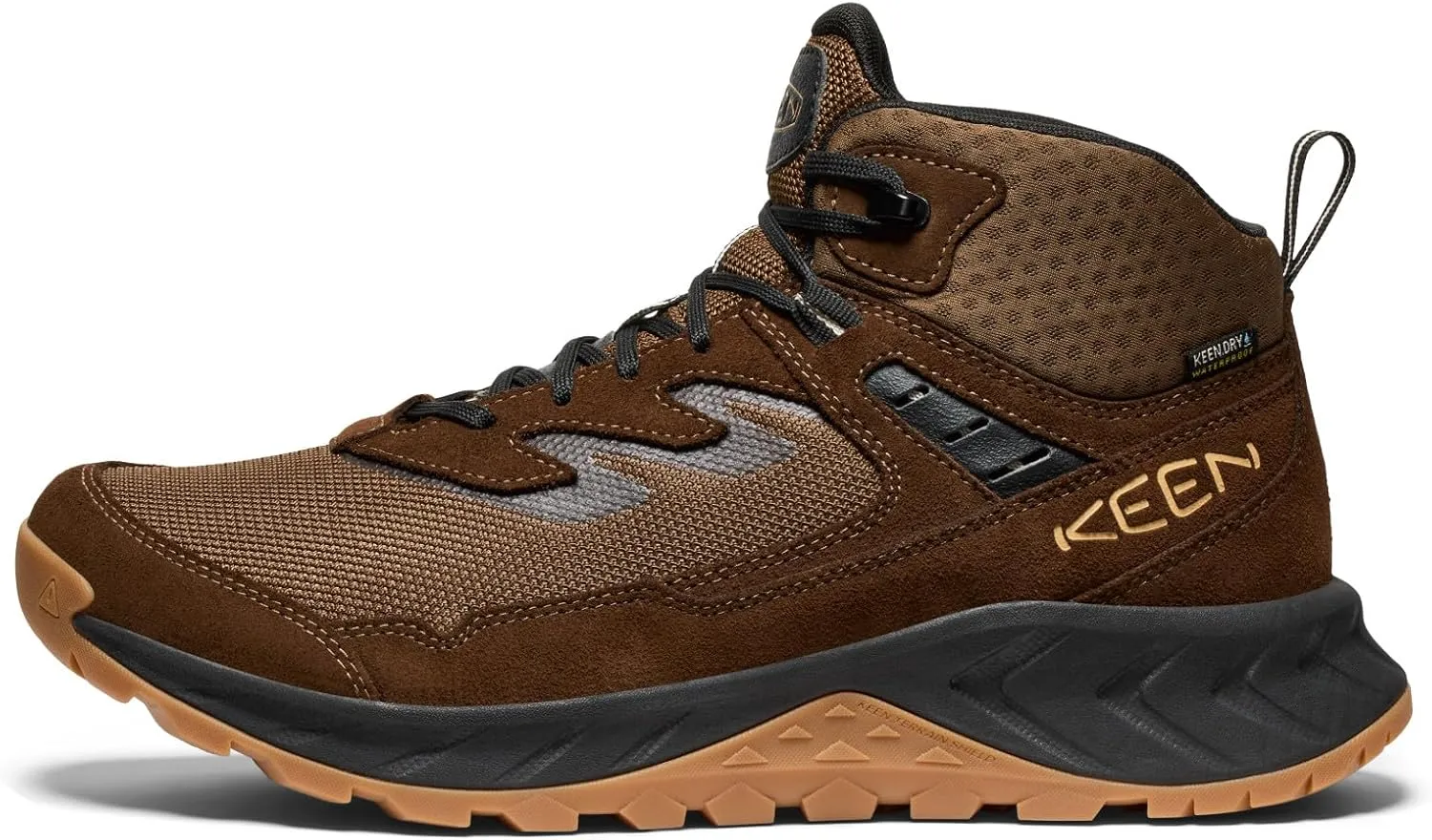 KEEN Mens Hightrail Mid Height Durable Lightweight Breathable Leather Waterproof