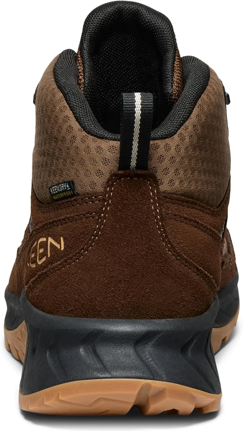 KEEN Mens Hightrail Mid Height Durable Lightweight Breathable Leather Waterproof