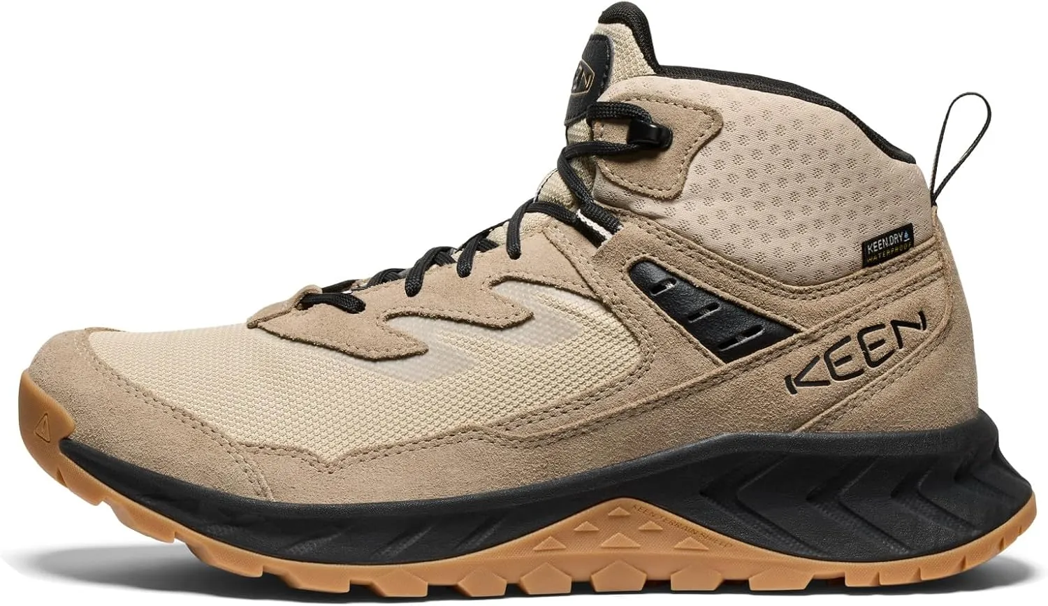 KEEN Mens Hightrail Mid Height Durable Lightweight Breathable Leather Waterproof