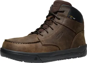 KEEN Utility Men's Gibson Mid Height Composite Toe Athletic Traction Durable Leather Work Boots