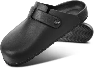 KEMISANT Women Clogs,Comfortable Mules Sandals Slippers Nurse Garden Shoes Unisex for Men Cushioned Support