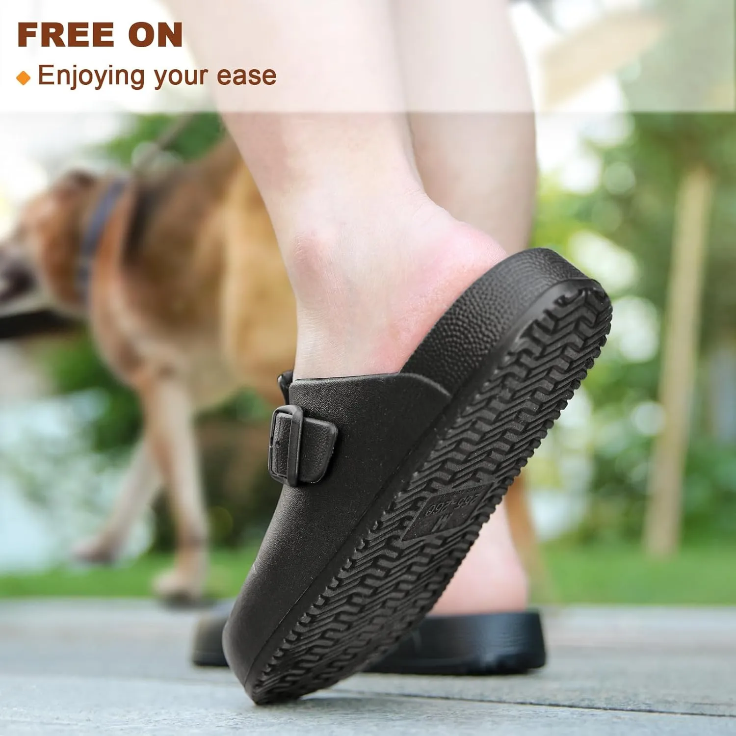 KEMISANT Women Clogs,Comfortable Mules Sandals Slippers Nurse Garden Shoes Unisex for Men Cushioned Support