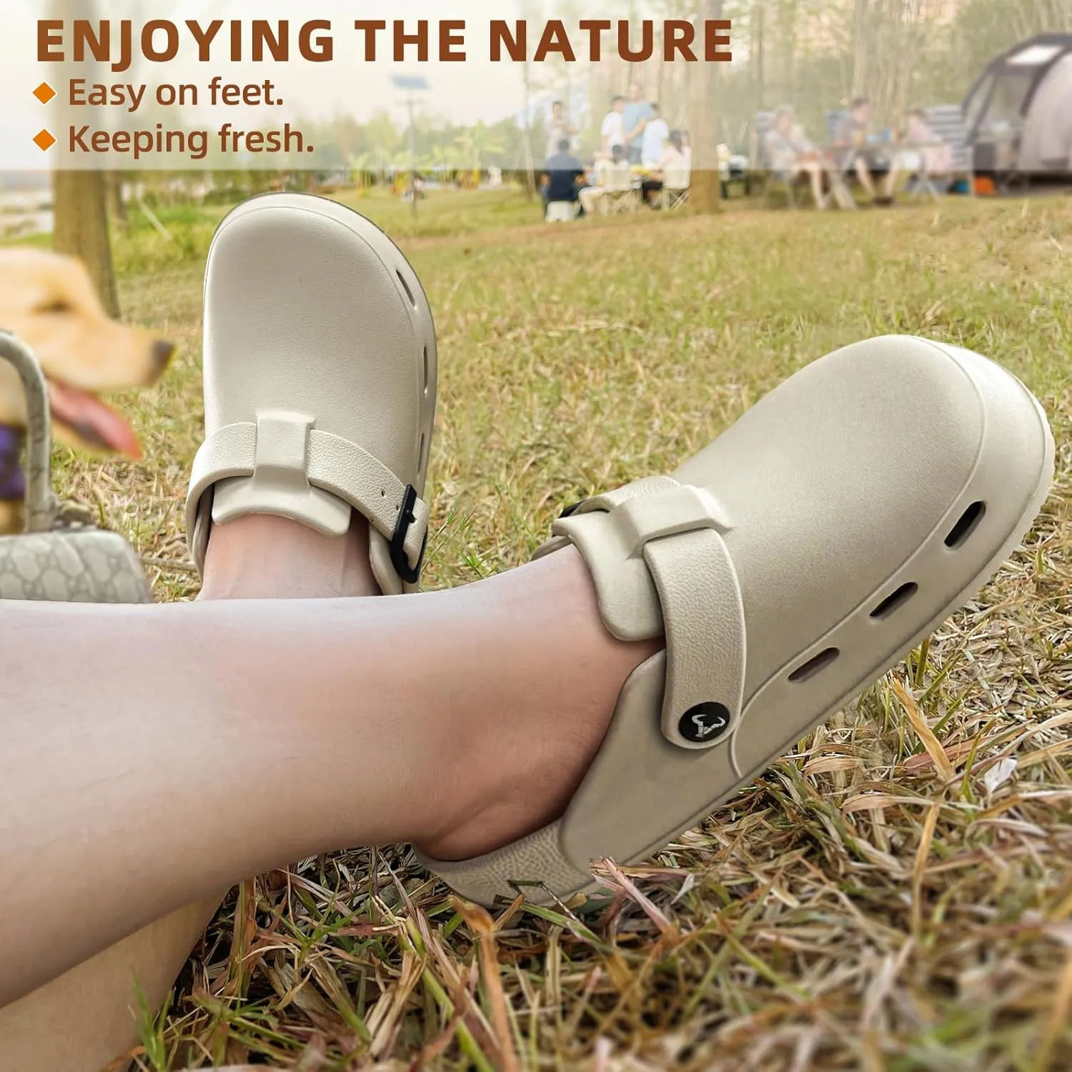 KEMISANT Women Clogs,Comfortable Mules Sandals Slippers Nurse Garden Shoes Unisex for Men Cushioned Support