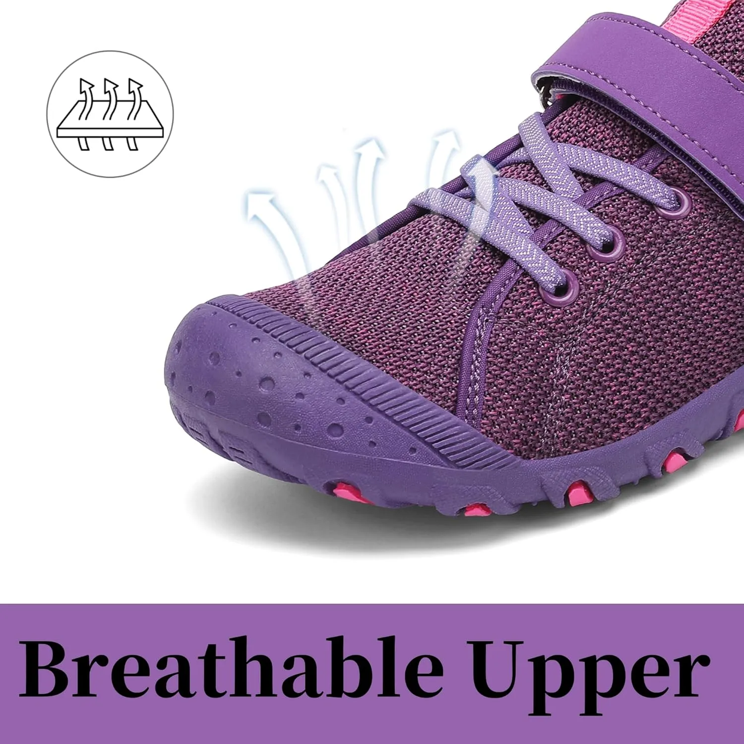 Kids Barefoot Shoes Boys Girls Sneakers,Girls Hiking Shoes, Anti Collision Boys' Trail Running Shoes, Outdoor for Walking