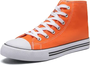 Kid's High Top Sneakers Classic High Tops Canvas Shoes for Girls and Boys, Lace up Tennis Shoes Fashion Canvas Sneakers Casual Shoes for Walking