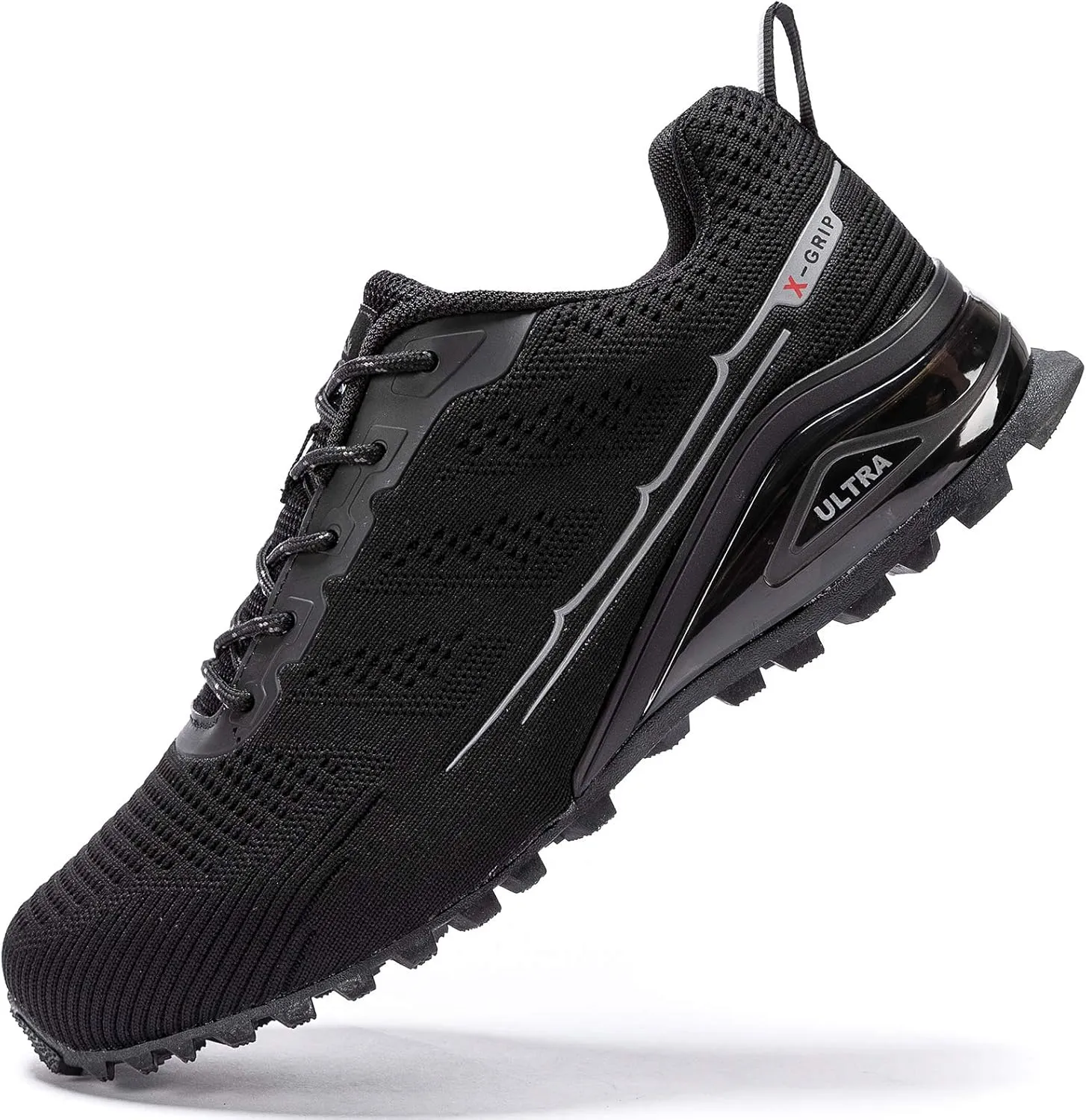 Kricely Men's Trail Running Shoes Fashion Walking Hiking Sneakers for Men Tennis Cross Training Shoe Outdoor Snearker Mens Casual Workout Footwear