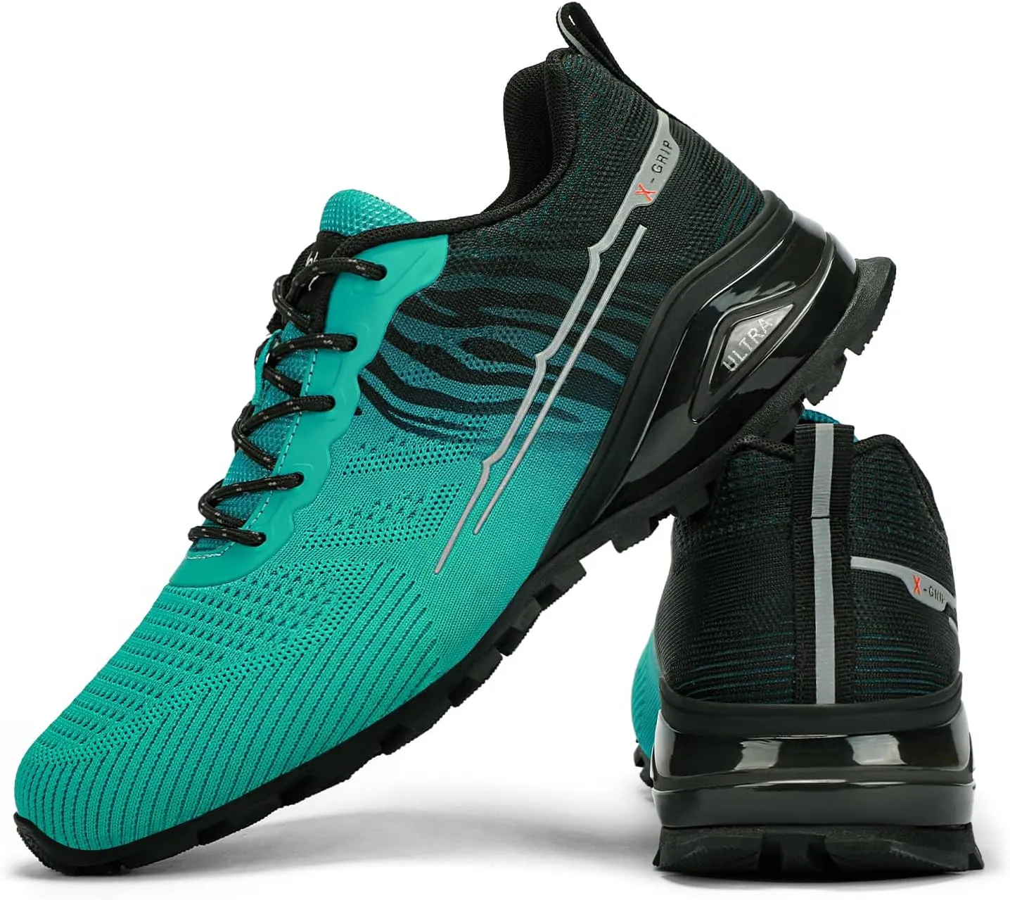 Kricely Men's Trail Running Shoes Fashion Walking Hiking Sneakers for Men Tennis Cross Training Shoe Outdoor Snearker Mens Casual Workout Footwear